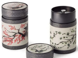 Juego de latas de té "Akasi"
